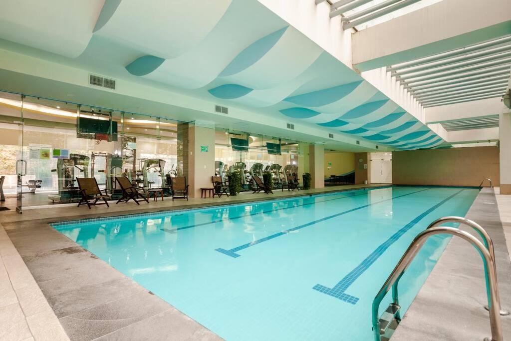Beautiful Apartment In Polanco Area With Amenities メキシコシティ エクステリア 写真