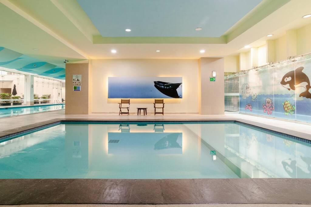 Beautiful Apartment In Polanco Area With Amenities メキシコシティ エクステリア 写真